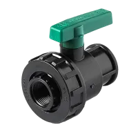 Кран шаровый Poelsan 1 ¼" х 1 ¼" ВР-ВР