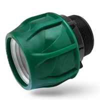 Муфта компрессионная Poelsan 25 x 1" с наружной резьбой