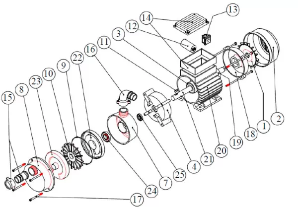Поверхностный насос ESPA DOIL 30