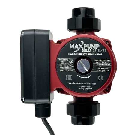 Циркуляционный насос MAXPUMP DELTA 25/6-130