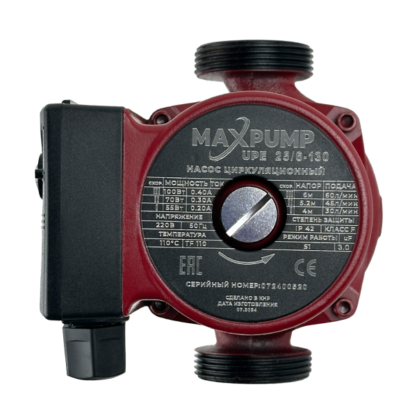 Циркуляционный насос MAXPUMP UPE 25/6-130