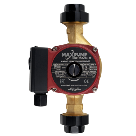 Циркуляционный насос MAXPUMP UPE 25/6-180 BR