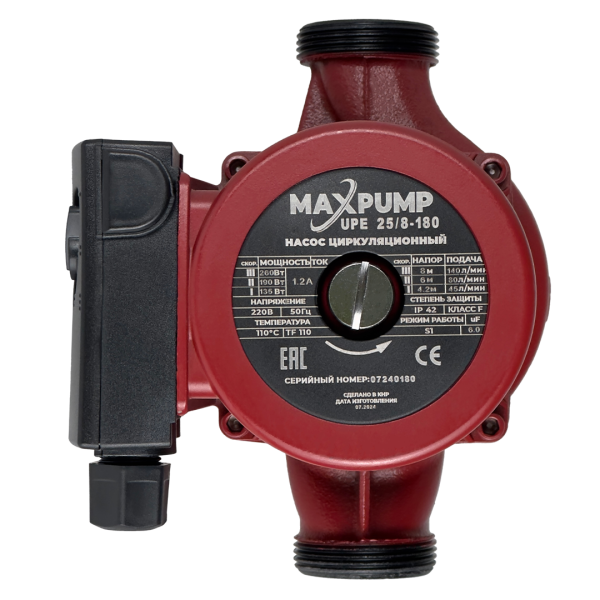 Циркуляционный насос MAXPUMP UPE  25/8-180
