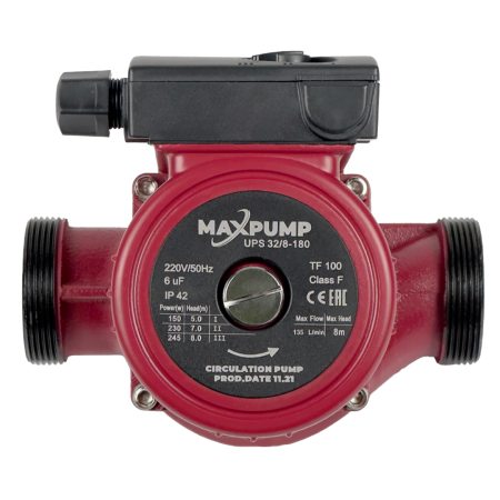Циркуляционный насос MAXPUMP UPS 32/8-180