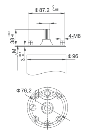 Двигатель скважинного насоса MAXPUMP 2.2kw 400V 4"