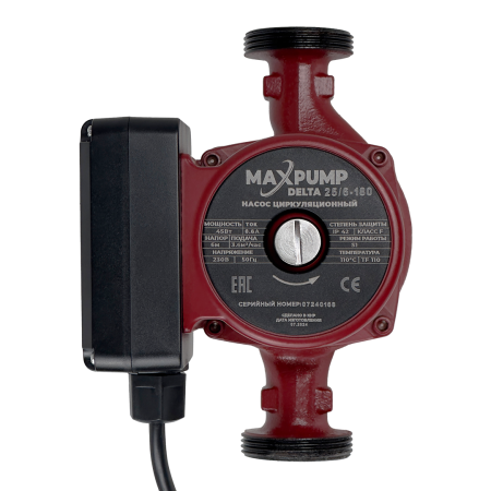 Циркуляционный насос MAXPUMP DELTA 25/6-180