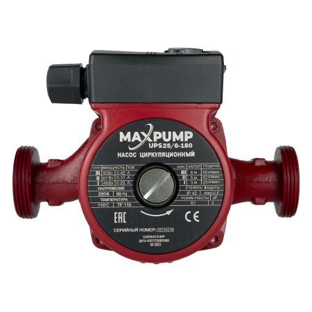 Циркуляционный насос MAXPUMP UPS 25/6-180